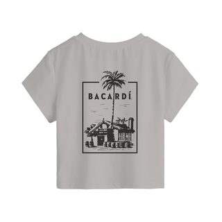 Crop top gris "La Palma" Bacardí