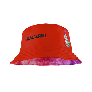 Bucket hat "Raspberry" doble vista Bacardí