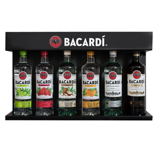 Exhibidor “Familia de Rones” Bacardí