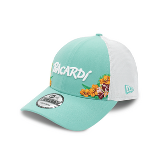 Gorra "Bacardí x New Era" 940 Trucker Tropical