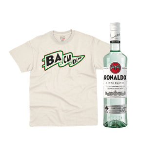 Dúo FAN EDITION Playera Beige unisex "Mi Bandera" Bacardí 26