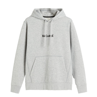 Sudadera gris unisex "Bat - Super Zoom" Bacardí