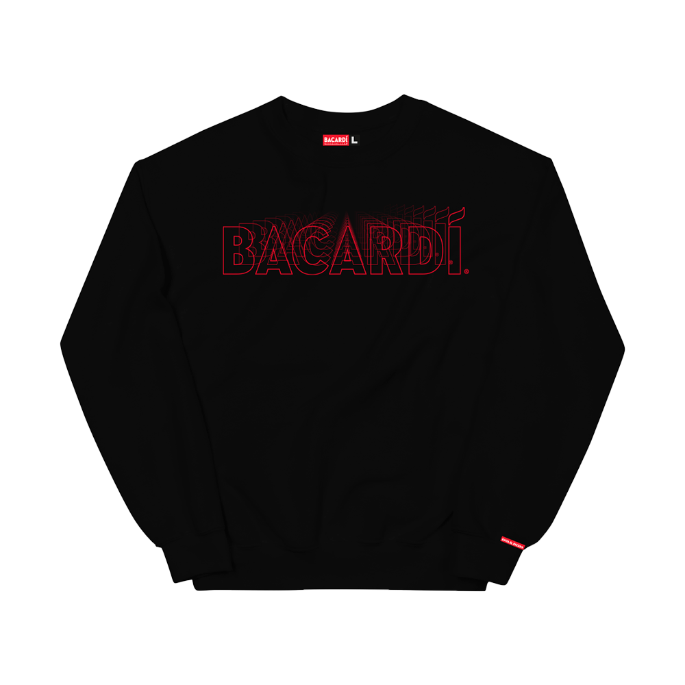 Sudadera negra Repetition Tienda Oficial Bacardi